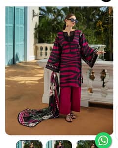 elaf printed tana Dora 3 pc