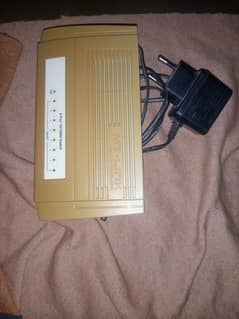 Mt link switch 100mbps 8port saff port all ok with supply