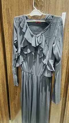 Grey maxi dress