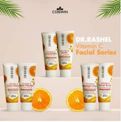Dr Rasheel vitamin C cleaning skin face wash