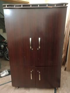 safe almari wood - good condition
