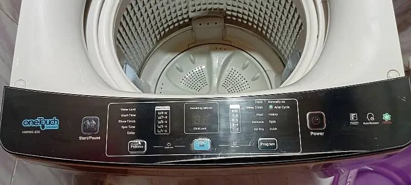 haier automatic machine, just box open. not used. 0