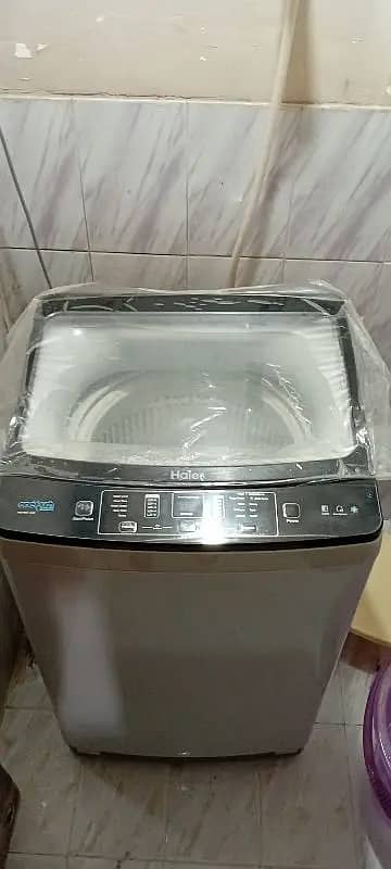 haier automatic machine, just box open. not used. 1