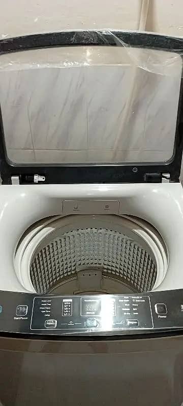 haier automatic machine, just box open. not used. 2