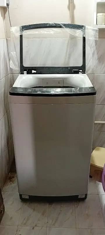 haier automatic machine, just box open. not used. 4