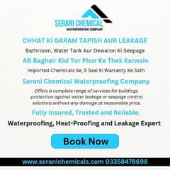 Roof Waterproofing | Heat_Proofing | Bathroom Leakage & Walls Seepage