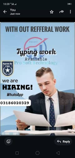 We Required Male And Female Staff jor our online work