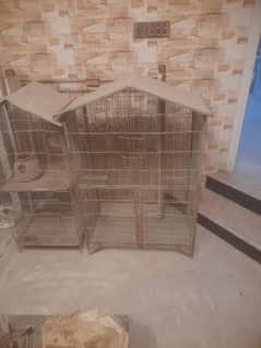 2 cages in good condition 2 section and 3 section.