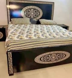 Poshish bed/king size bed/dressing table/bed set/wooden bed/furniture