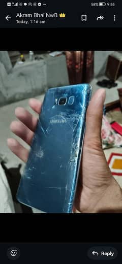 exchange Samsung s8 plus pta hai 4 64 gb pick ap k Saman hai