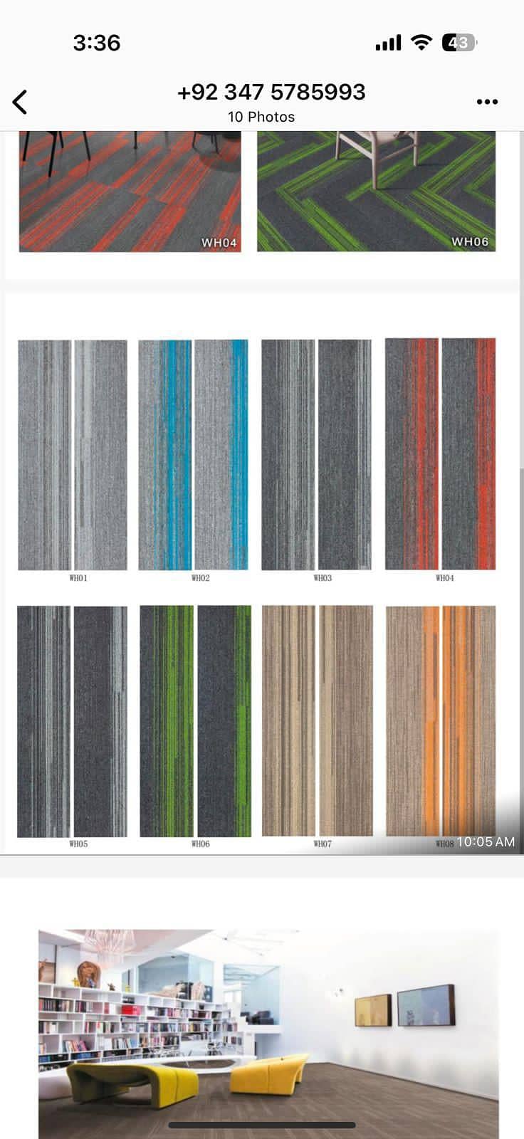 Carpet tiles/Gym tile/Fomic Sheets 4