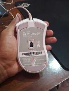 Razer DeathAdder Essential White + SteelSeries Mouse Pad