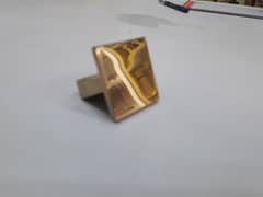 Golden polish brass nobs