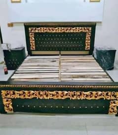 Poshish bed/king size bed/dressing table/bed set/wooden bed/furniture