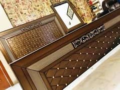 Double bed/king size bed/dressing table/bed set/wooden bed/furniture