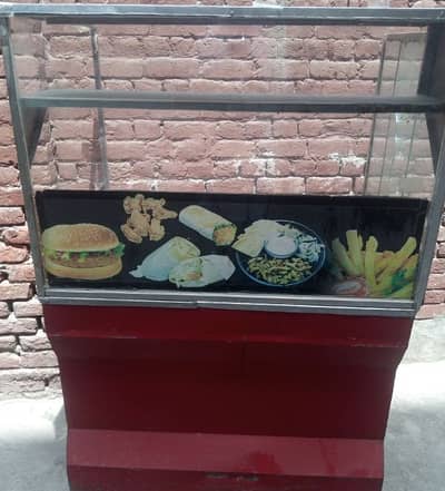 shwarma and burger counter