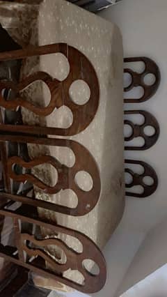 Old style Wooden Dining Table For Sale in Good Condition But used