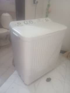 Used Haier semi automatic Machine