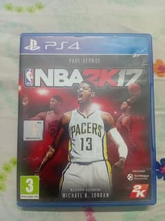 NBA2K17 PS4 FOR SALE