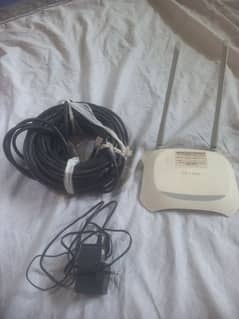 Router charger with cable wire