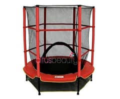 55" 4.5FT Junior Trampoline With Enclosure Safety Net