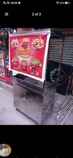 New steel counter/stall for rent