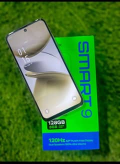 smart 9 8gb ram 128 gp memory with out charger