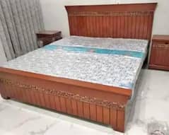 Poshish bed/king size bed/dressing table/bed set/wooden bed/furniture