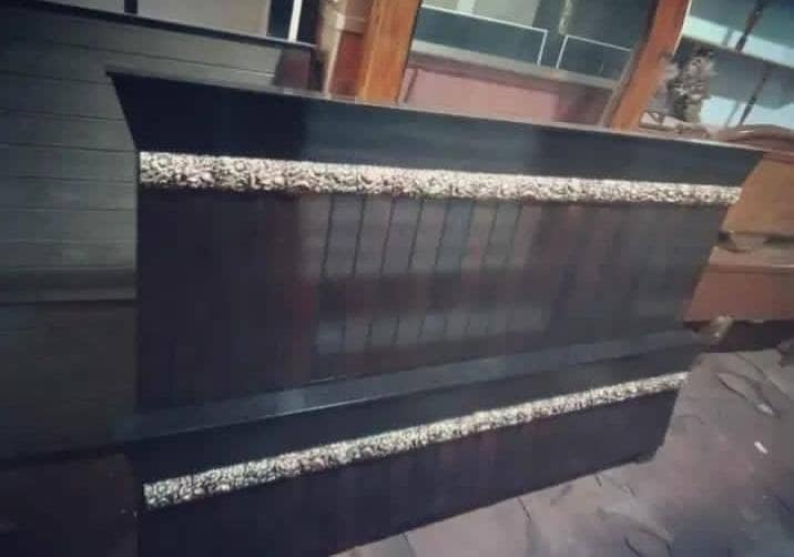 Poshish bed/king size bed/dressing table/bed set/wooden bed/furniture 10