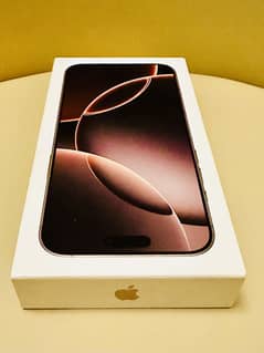 iPhone Pro Max | 1 TB | Desert Titanium | Sealed Pack | Non - PTA
