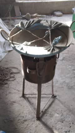 Chiller, Display Counter, and Stove with Karahi