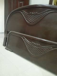 Bed For Sale (Mattress + Side Tables)
