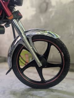 70cc Alloy wheels