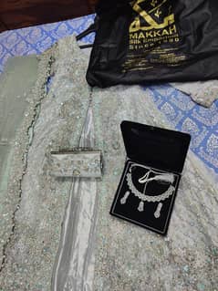 *Wedding Bridal Maxi with jewellery| welima maxi| bridal maxi*
