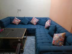 L shape 7 seater sofa