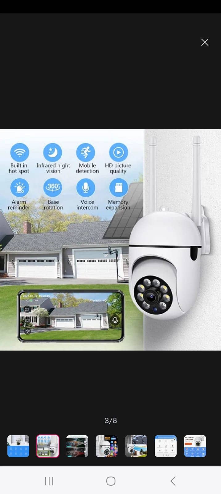 CCTV CAMERA SECURITY WiFi WIRELESS SECURITY CAMERA 2
