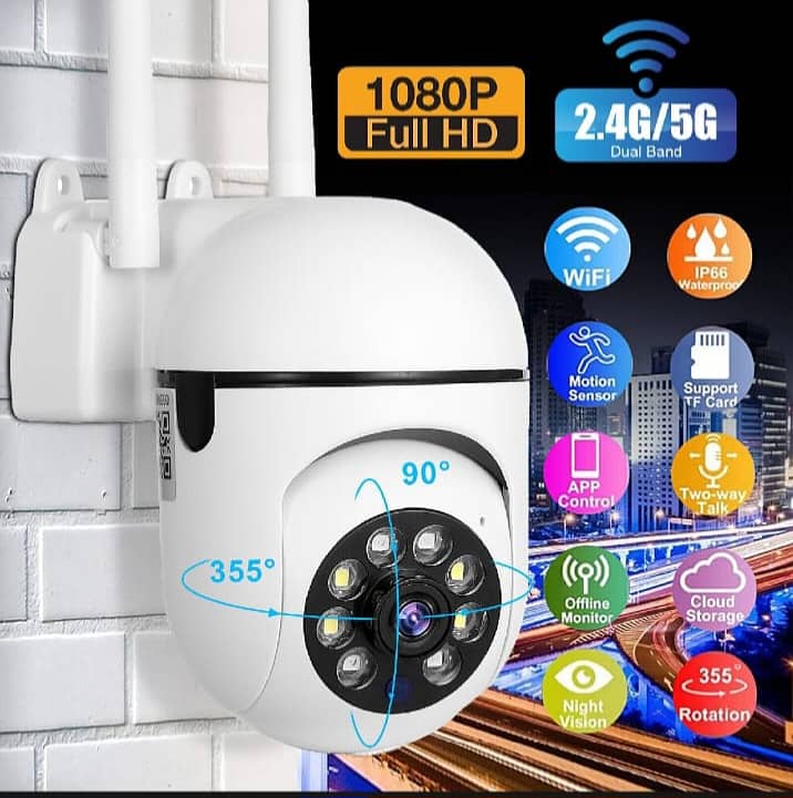 CCTV CAMERA SECURITY WiFi WIRELESS SECURITY CAMERA 4