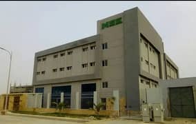 Best Deal : Around 3000 Yards Top Class Factory With 70,000 Sqft RCC With Power & Gas In Prime Location Of Korangi At Low Price .