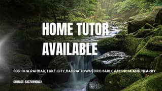 home tutor available