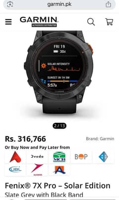 Fenix 7x Pro Solar addition