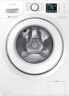 Samsung Eco Bubble front load fully automatic washing machine.