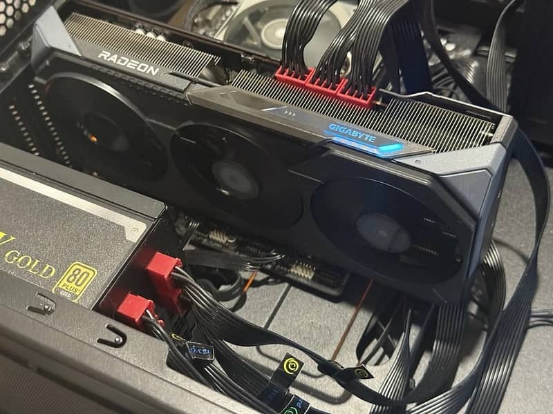 GIGABYTE Radeon RX 9070 XT Gaming OC 16G GDDR6 Graphics Card 0