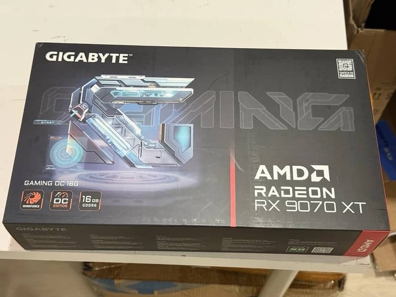 GIGABYTE Radeon RX 9070 XT Gaming OC 16G GDDR6 Graphics Card 1