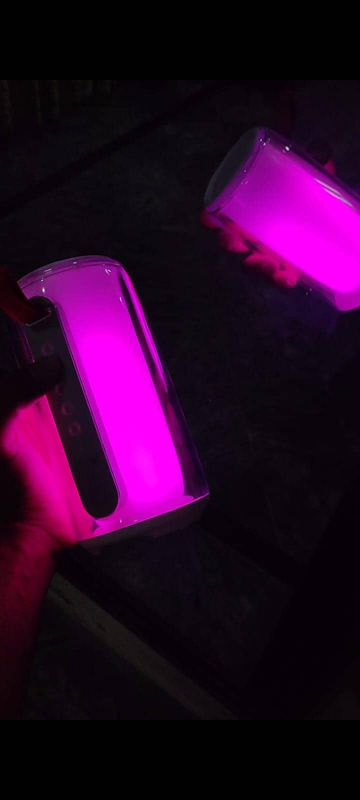 RGB flame Bluetooth speaker with box 10/10 condition 6