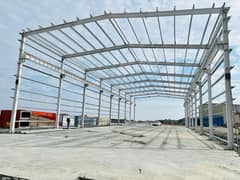 dairy shed, iron sheet shed, farm shed, ploy  carbonate sheet shed,