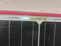 solar plates 150 and 200 watt