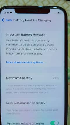 Iphone X Non PTA 64 GB 79 battery Health black Color