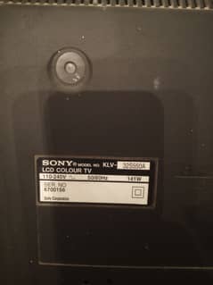Sony 32 inch Lce