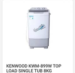 Brand New Kenwood Washing Machine KWM-899W