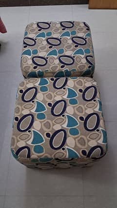 Pair of Square Shaped Seats